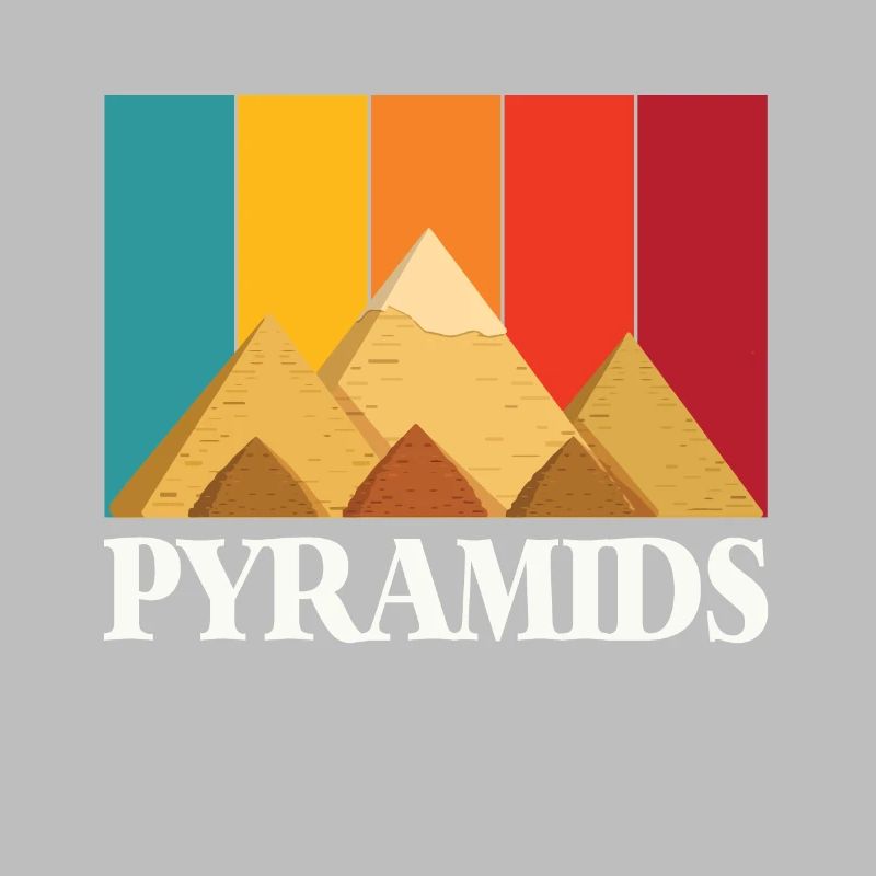 Pyramides Gizeh Egypte Rétro Sphinx