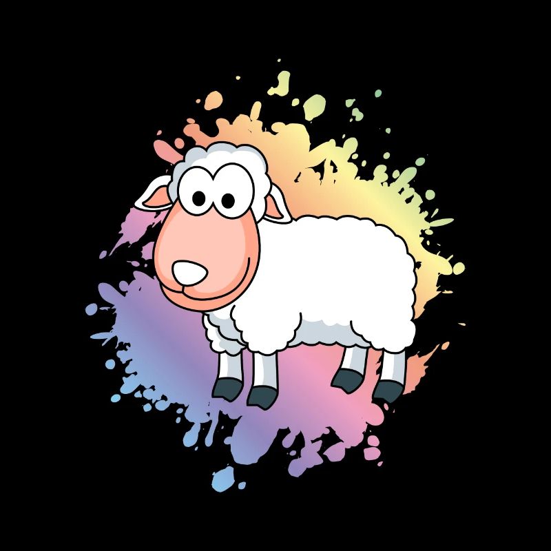 Sheep Comic Animal