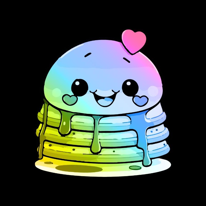 Pancake Comic Coloré