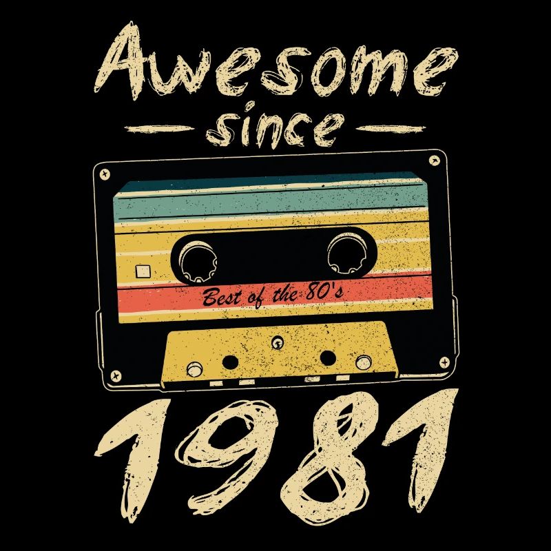 1981 Birthday 1981 Born Birthday Present
