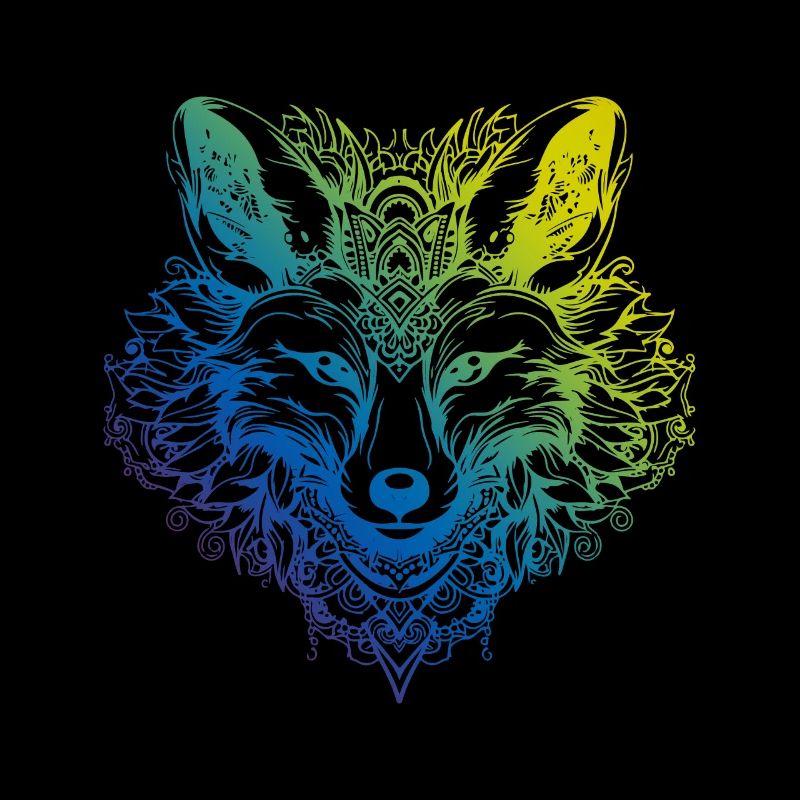 Renard Mandala Boho