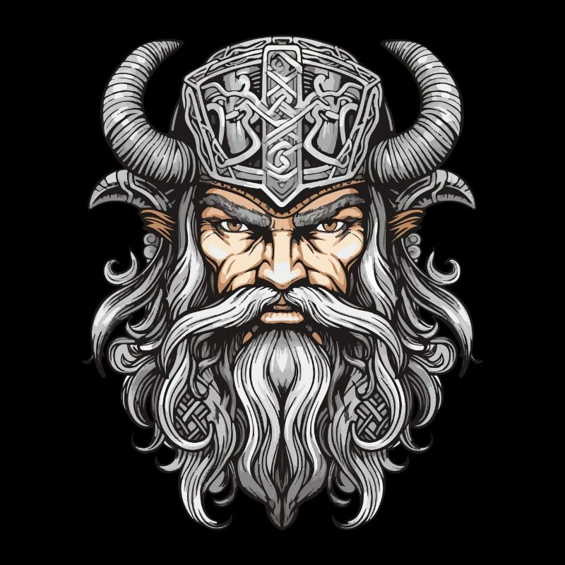 Wikinger Krieger Valhalla Odin