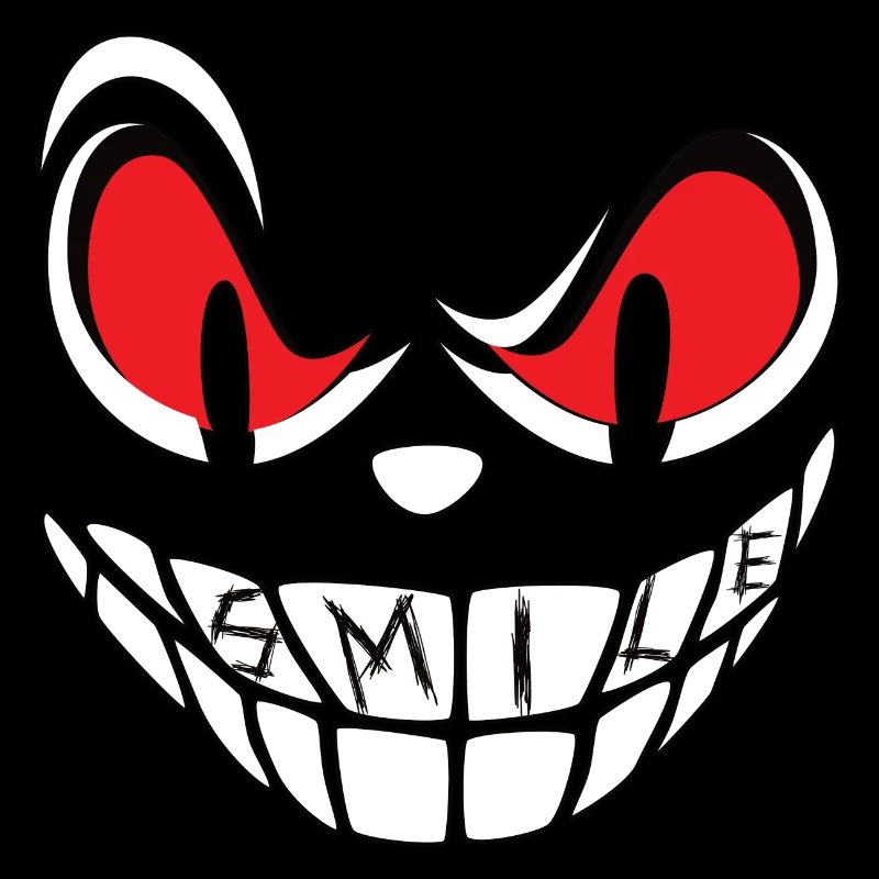 Visage souriant
