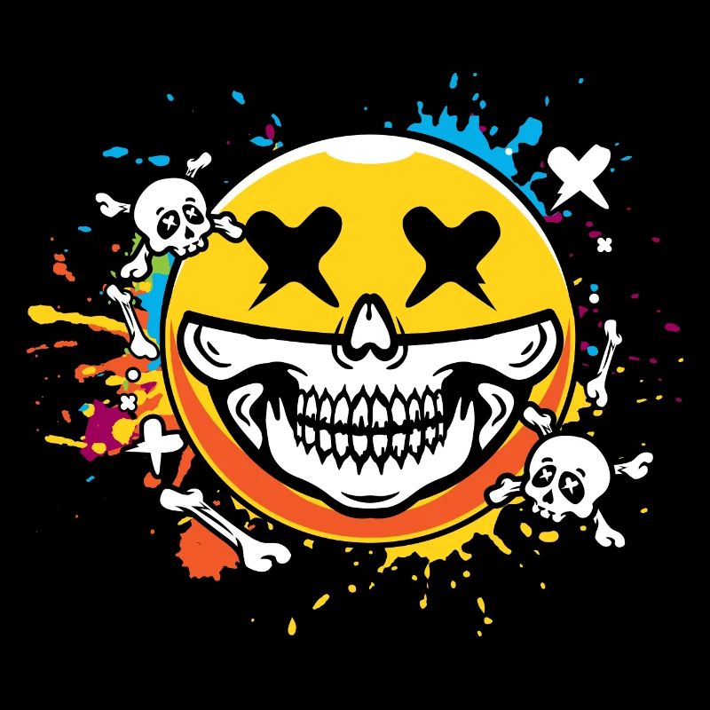 Smiley skull