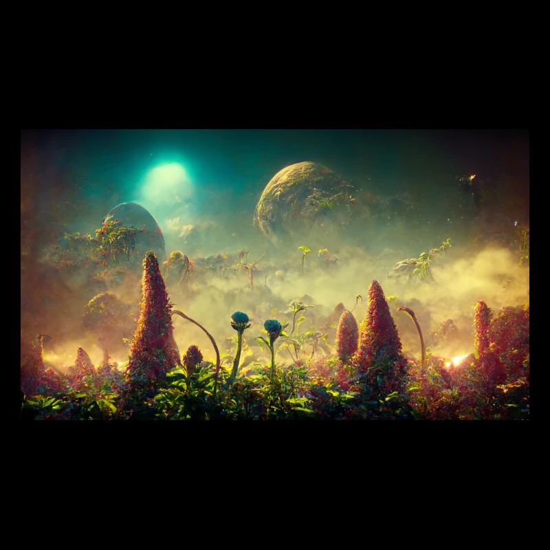 Futuristische Welt