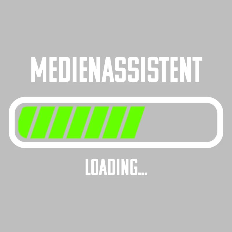 Medienassistent Beruf Loading Ladebalken
