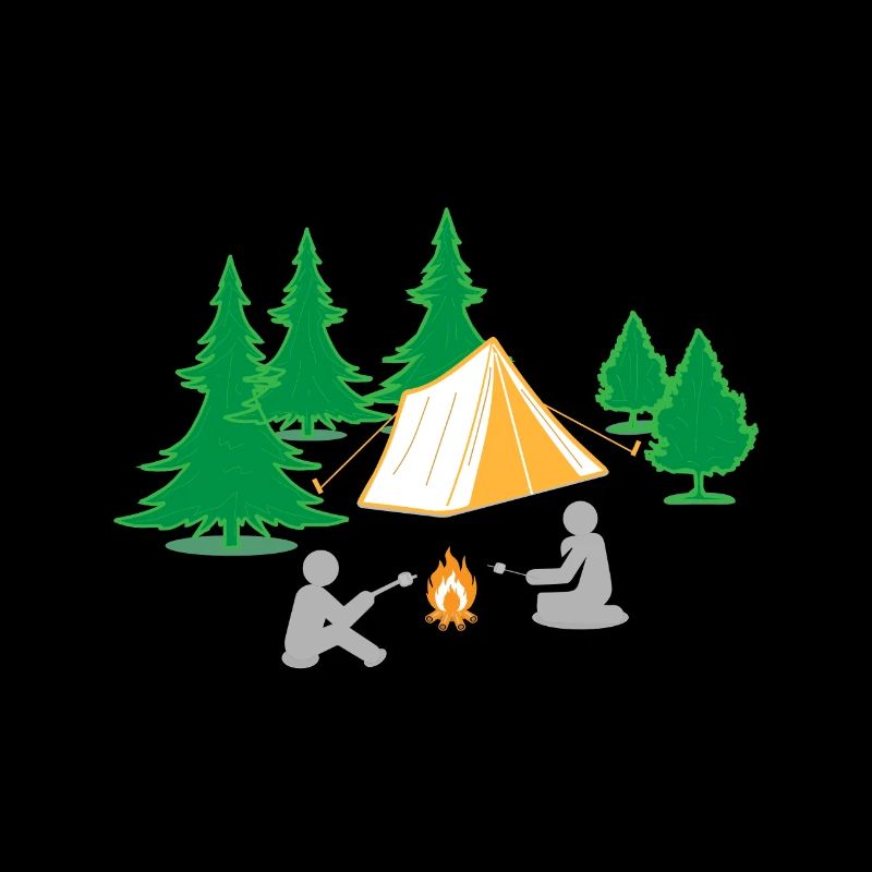Campfire Camping Camping Nature Marshmallow