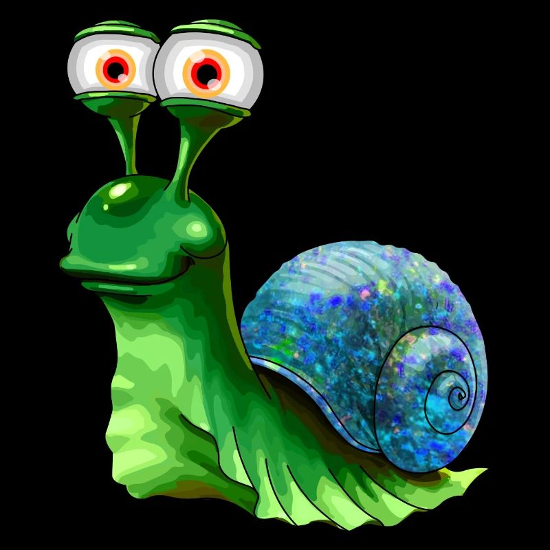 Opal Snail - Opal Schnecke