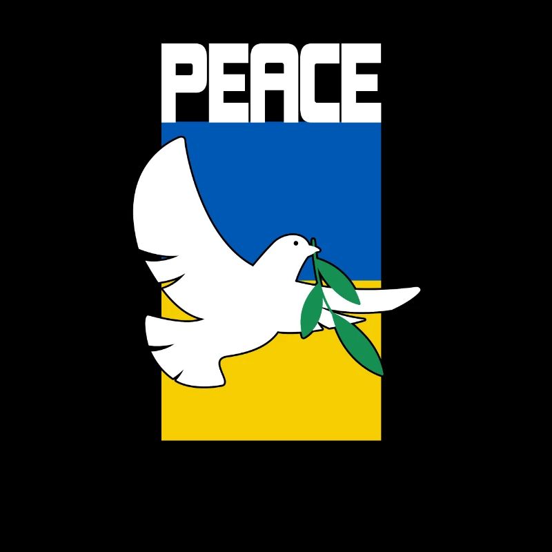 Ukraine Flagge Frieden Geschenkidee