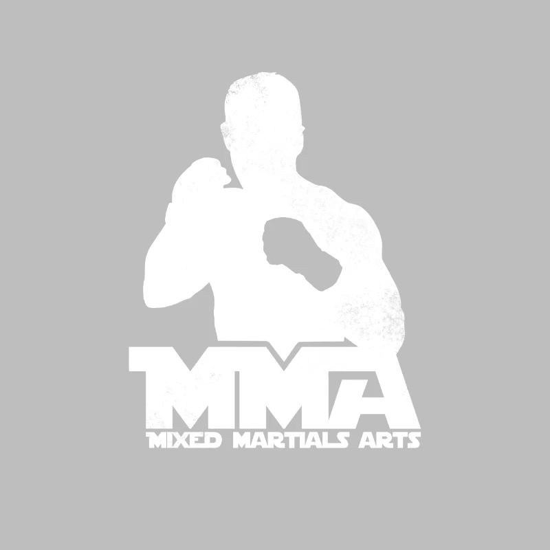 Combattant de MMA logo