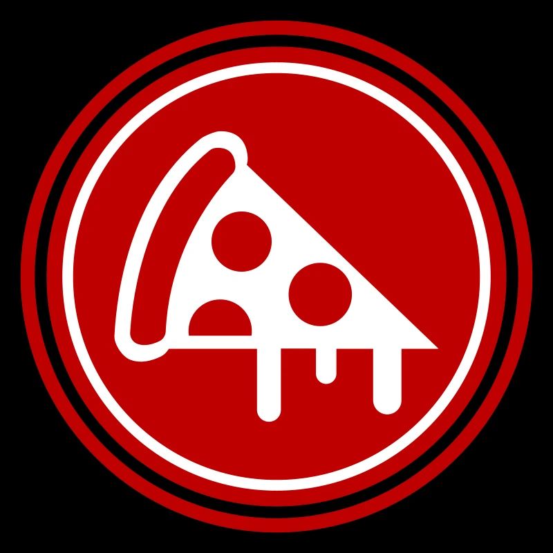 Pizza Icon Silhouette