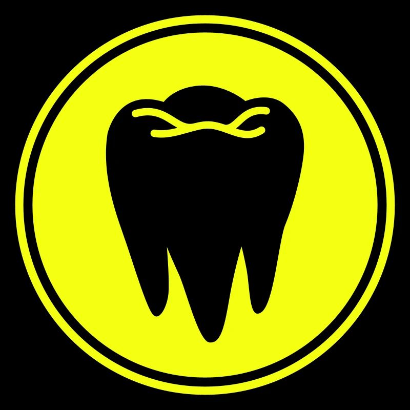 Symbole de l’icône de dent