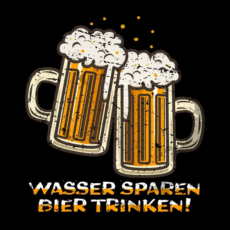 wasser sparen bier trinken