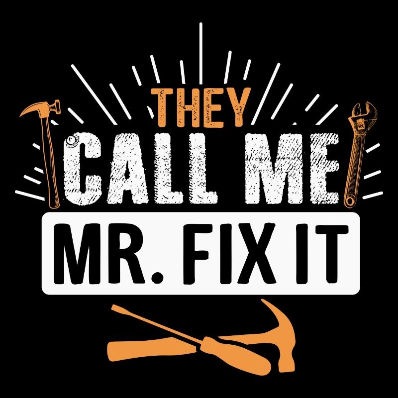 Ehemann Mann Mr fix it, er kann alles reparieren