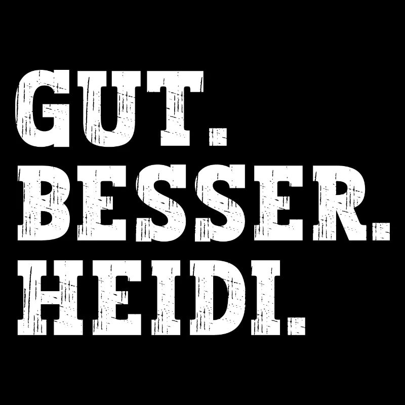 Gut Besser Heidi Lustiger Spruch Name Heidi