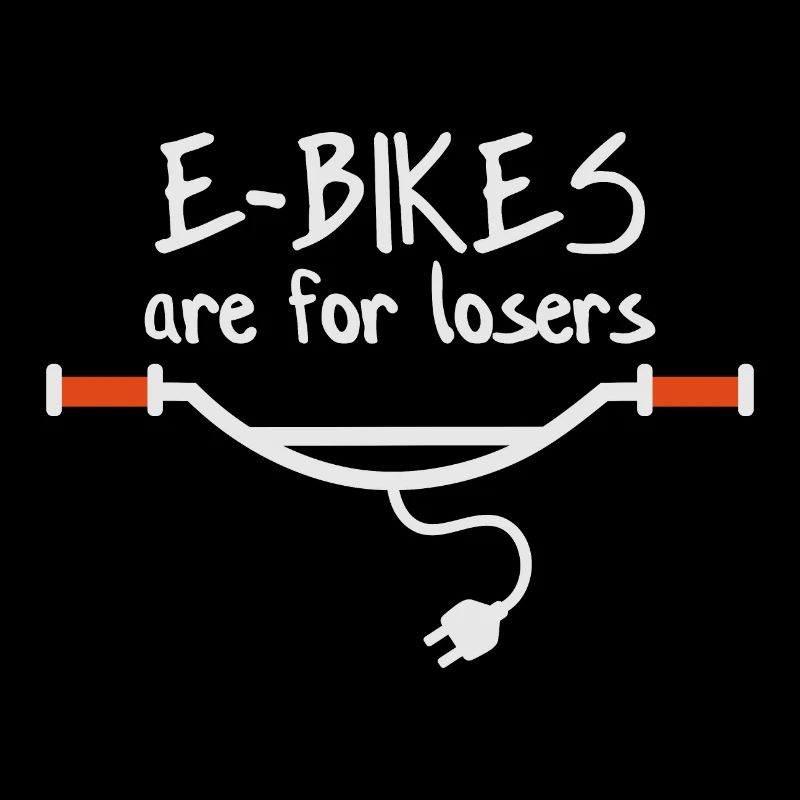 Les vélos électriques sont pour les perdants