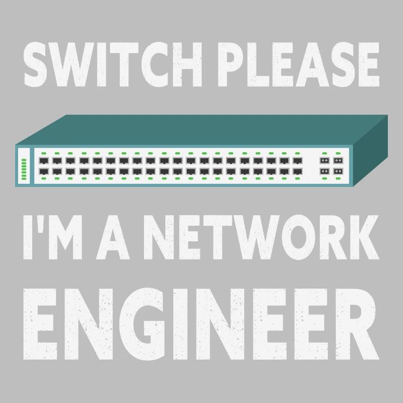 Switch Please I'm A Network Engineer IT Tech