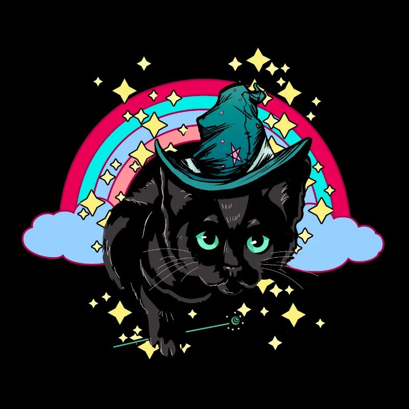 Magic Rainbow Spell Cat Magic