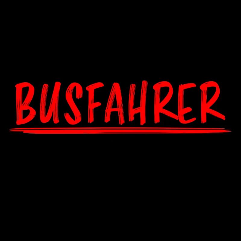 Busfahrer Beruf Lustiger Spruch Linienbus Geschenk