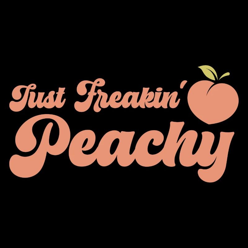 juste pêche - peach fruit dicton