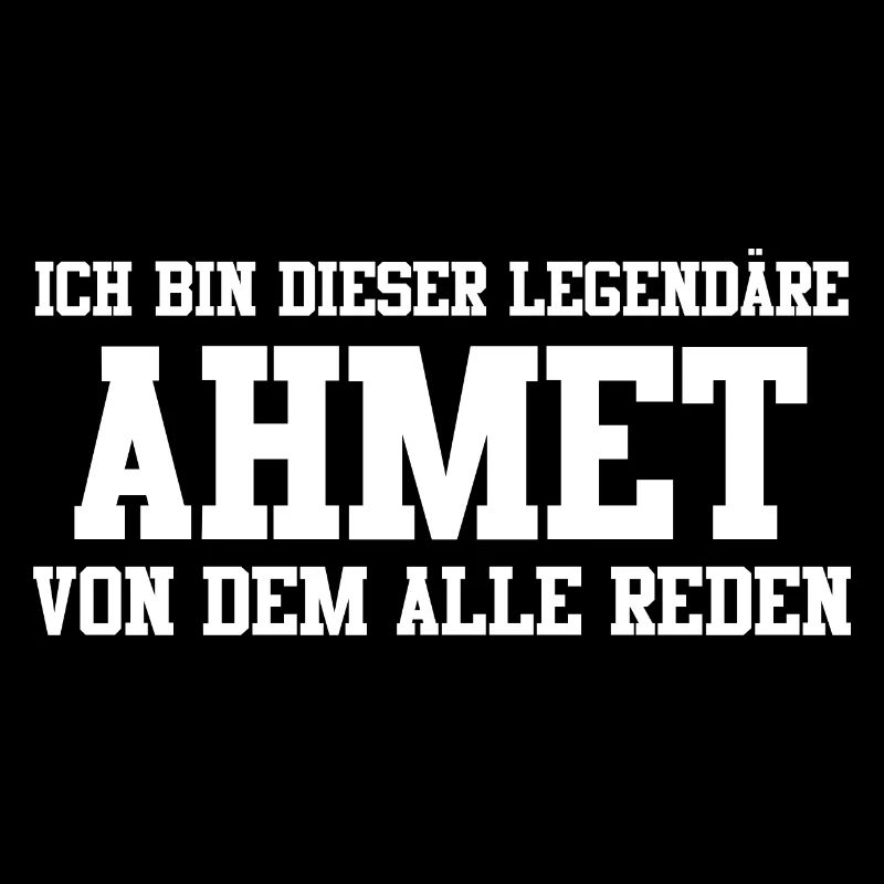 Ahmet Name Design
