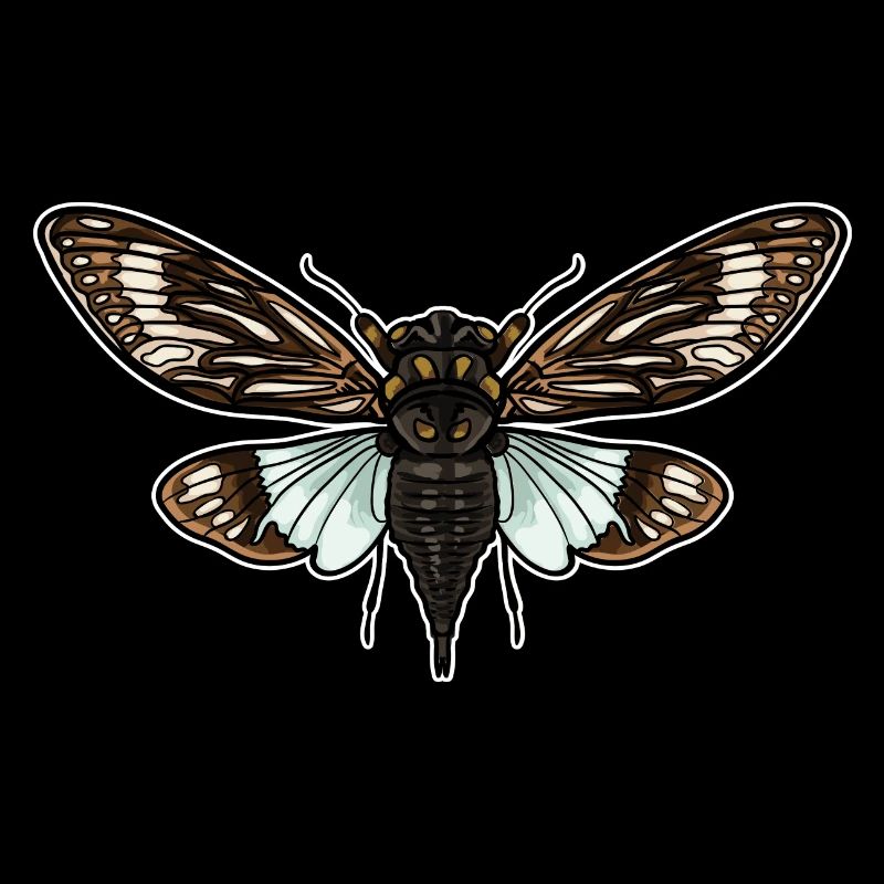 Cicada Colorful