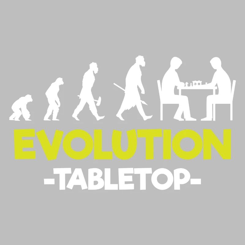 Tabletop Dice Game Figure