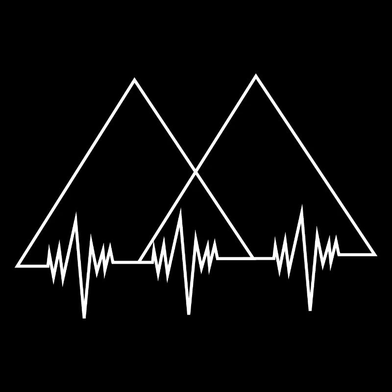 Heartbeat - Double Triangle - Mountain -