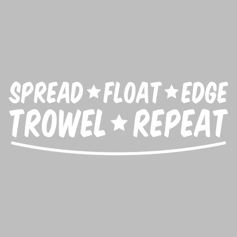 Truelle de bord flottant étalée Répéter 2