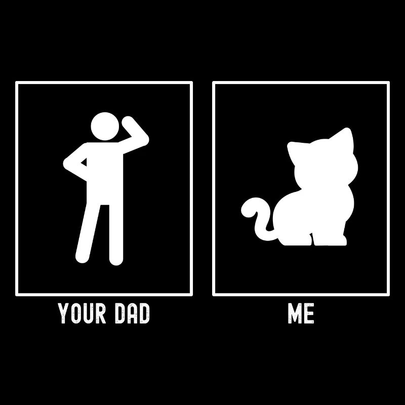 Dein Vater - Ich - Junge Katze