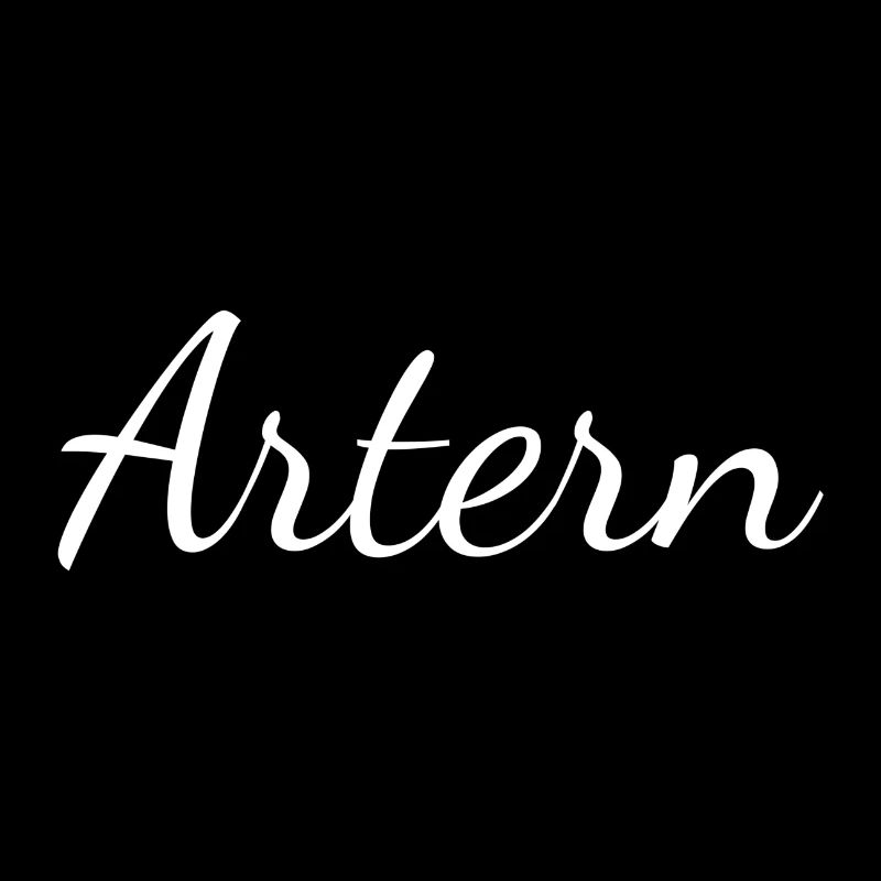 Artern - Textdesign mit Stadtnamen