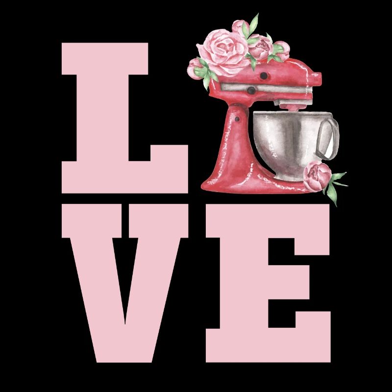 I Love Baking Cute Cooking Lover Pastry Chef