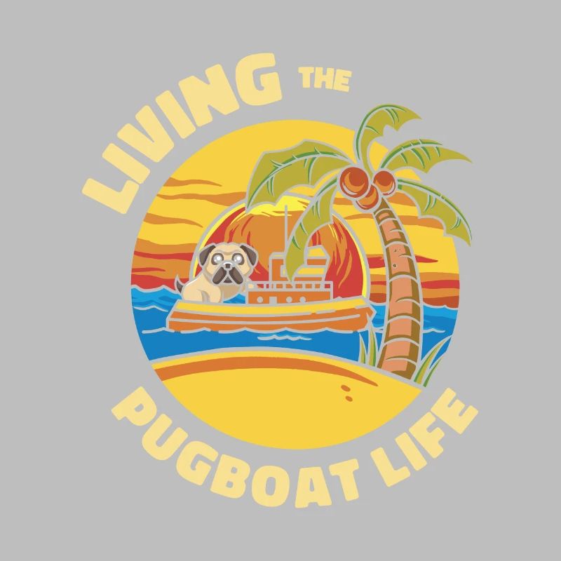 Schlepper Mopsboot Leben Segeln Mops Eigner Boot