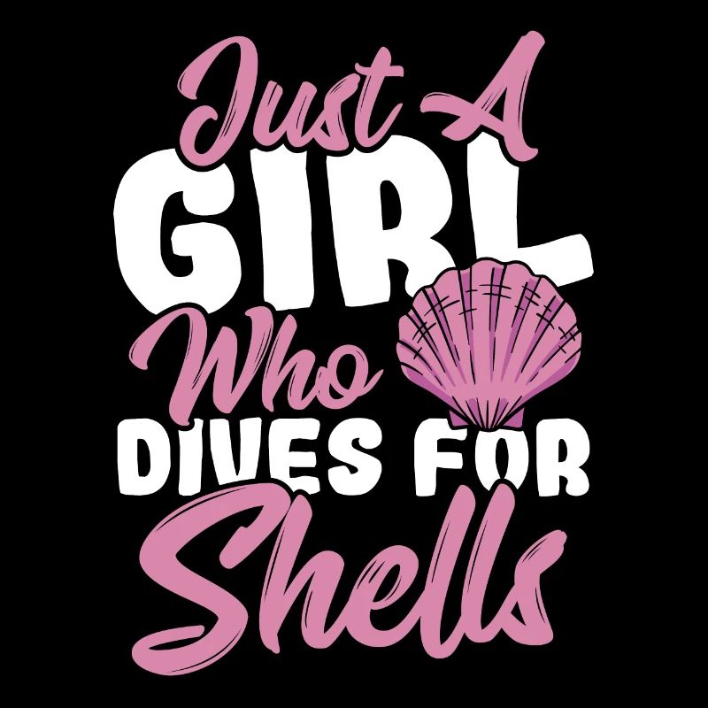 Just A Girl Who Dives For Shells Scalloping