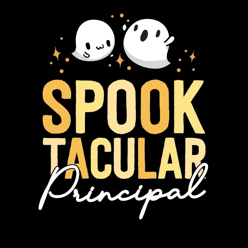 Principal Halloween School Party Matching Front