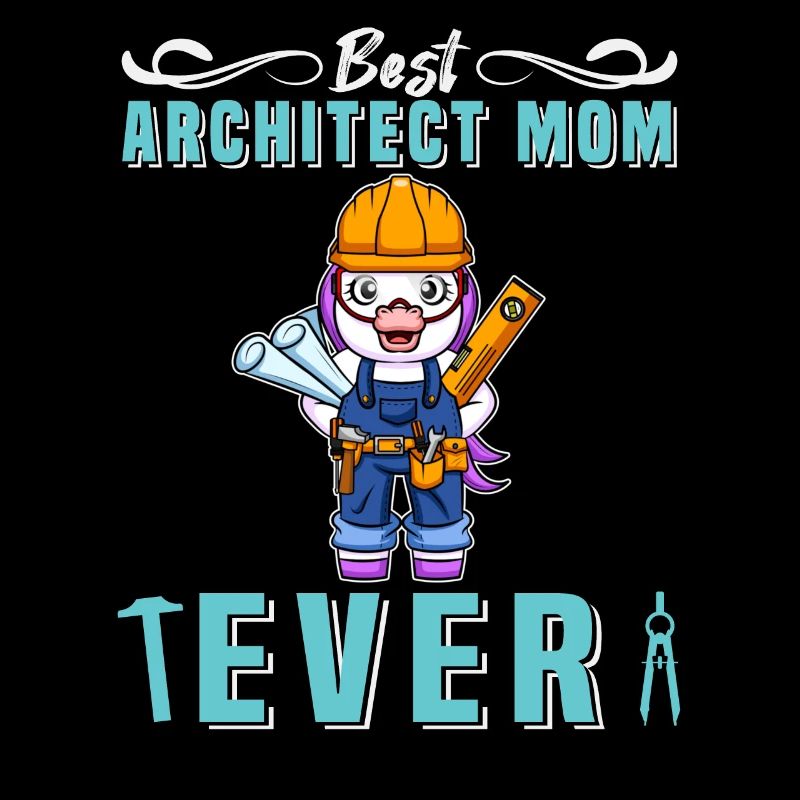 Meilleur architecte Maman Jamais Dessin Technique Mère