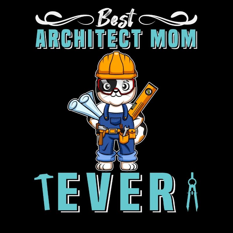 Meilleur architecte Maman Jamais Dessin Technique Mère