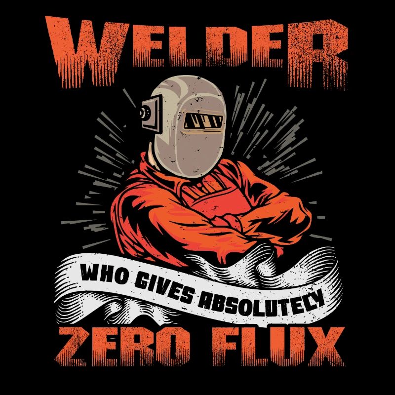 No Flux Given Funny Welding Pun Ironworker