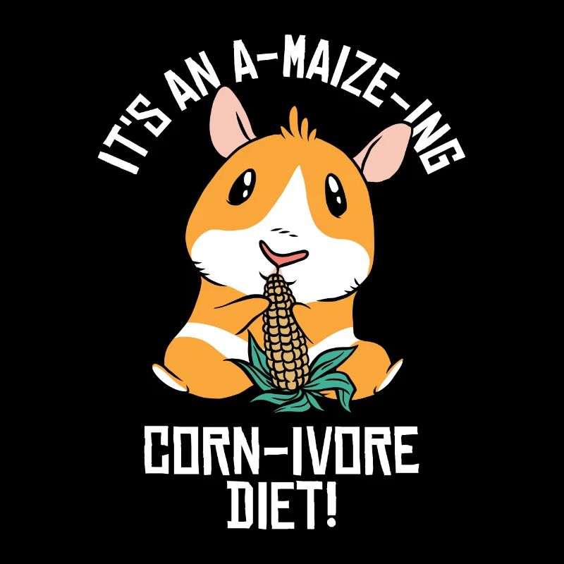 Niedliches Tier Hamster Mais Haustierfutter
