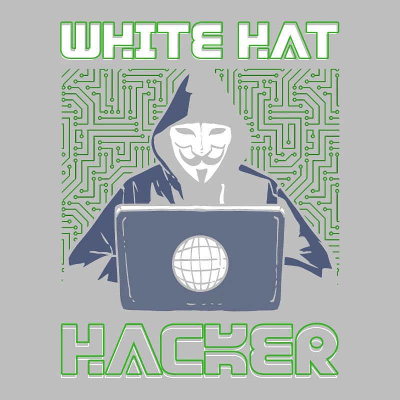 White Hat Hacker Hacking Programming Dark Net