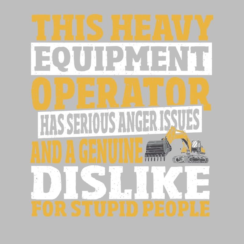 Dieser Heavy Equipment Operator hat ernsthafte