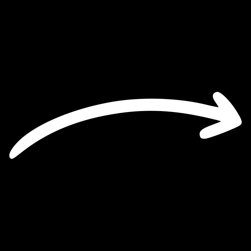 Arrow drawing sketch white