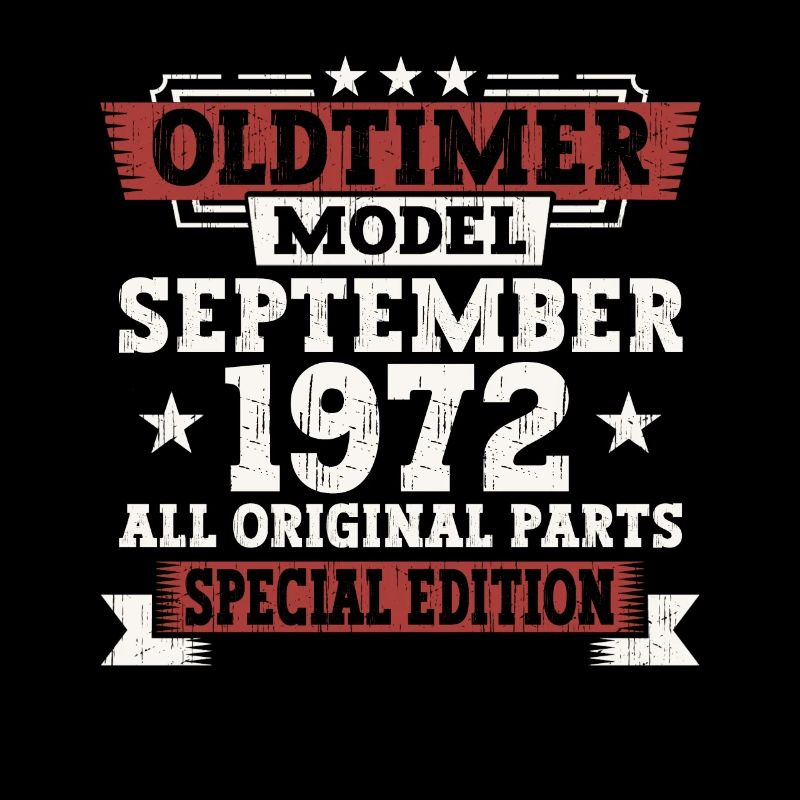 Oldtimer September 1972 50th Birthday Gift