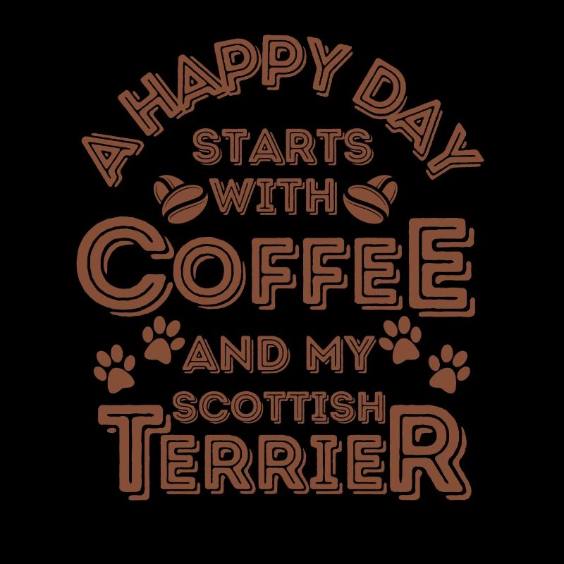 Café écossais Terrier Café pour chiens
