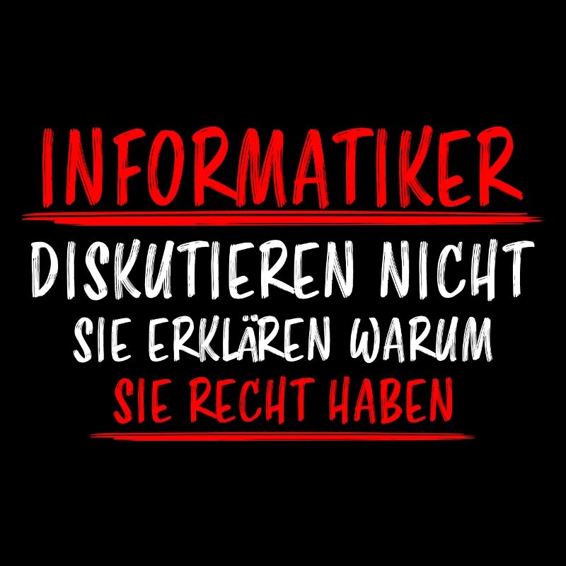 Informatiker Lustig Spruch Programmierer Geschenk