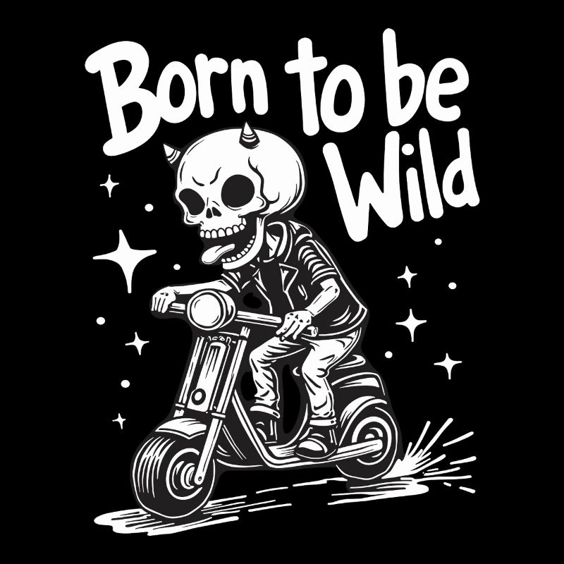 Skull Devil sur Scooter