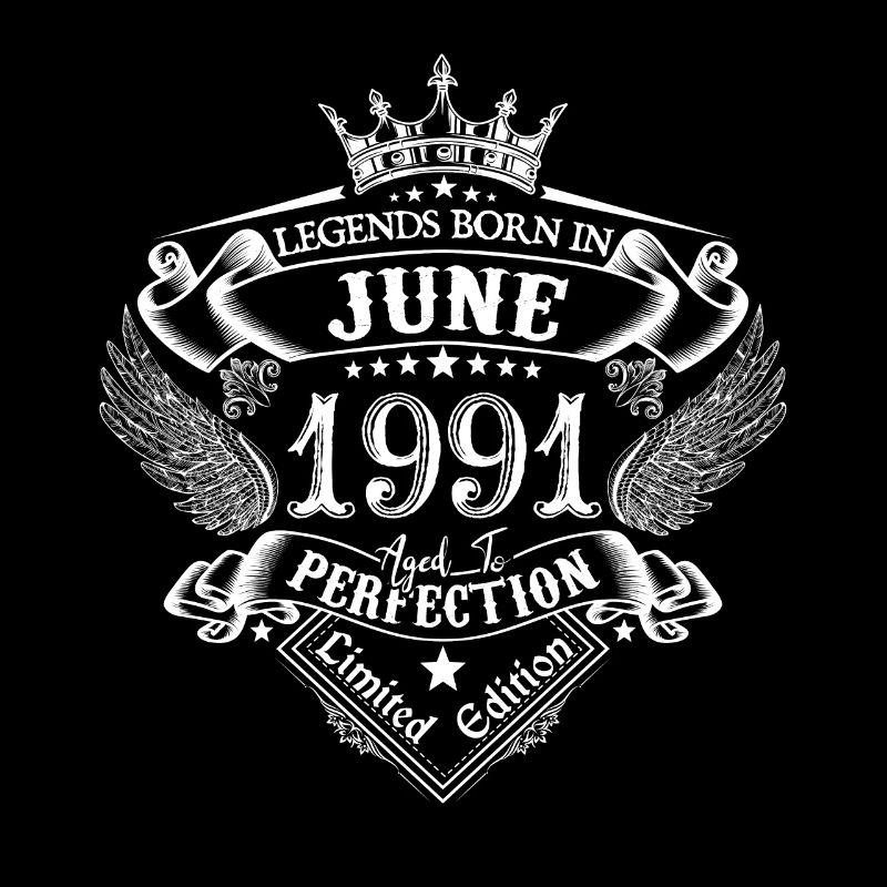 Juni 1991 Geburtstag Juni 1991 Juni Geschenk