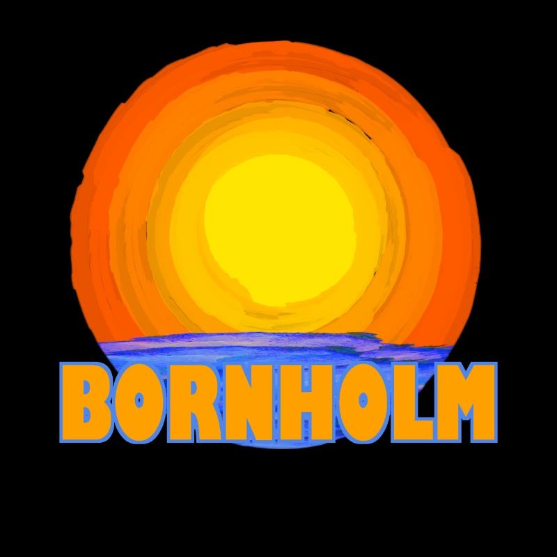 Bornholm Danemark Mer Baltique