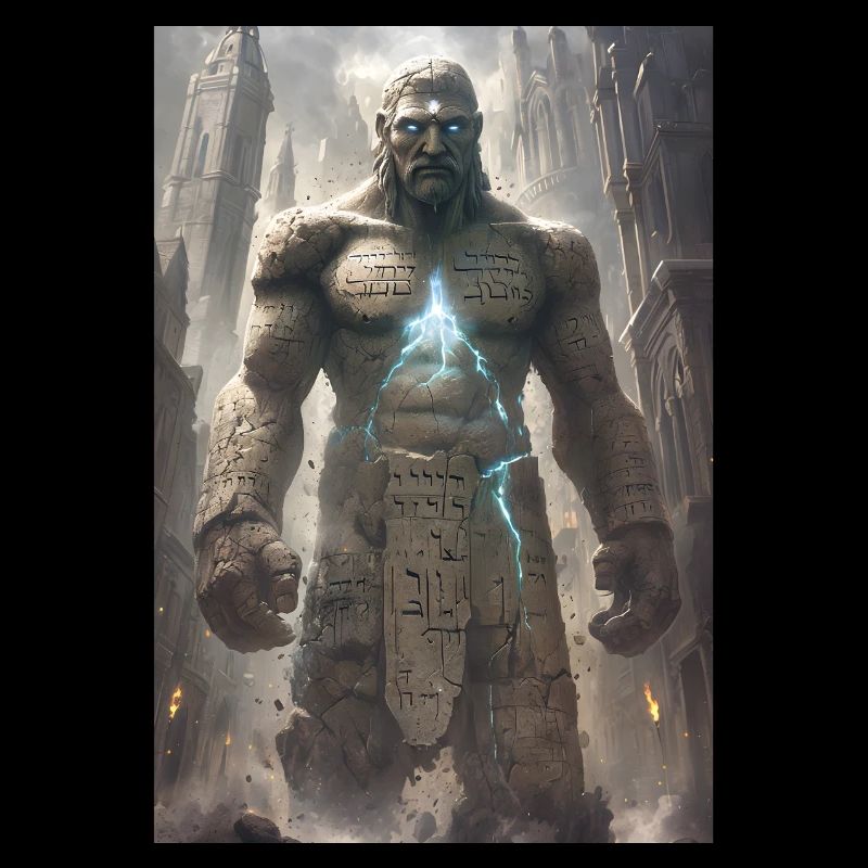 Golem Cadeau du Judaïsme Juif