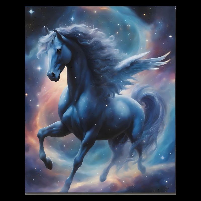 Pegasos (Pegasus) dans l’espace - Weltenwanderer